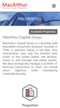 Mobile Screenshot of macarthurcapital.com
